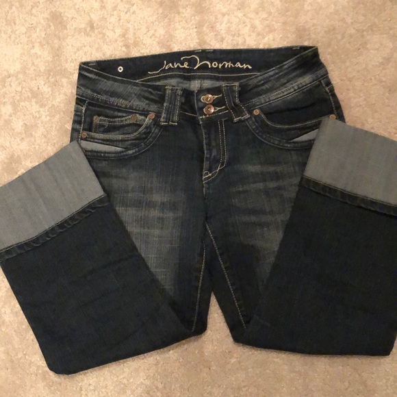 Jane Norman Cuffed Capri Jeans | Poshmark